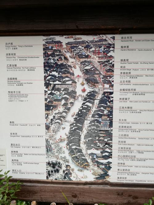 乌镇东栅景区地图-图2