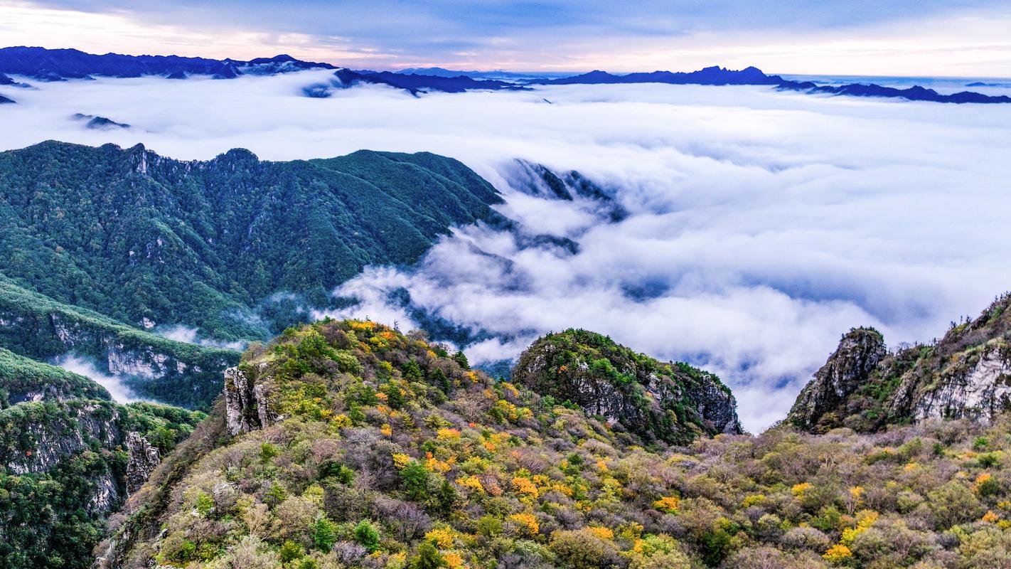 秦岭图片风景区-图3