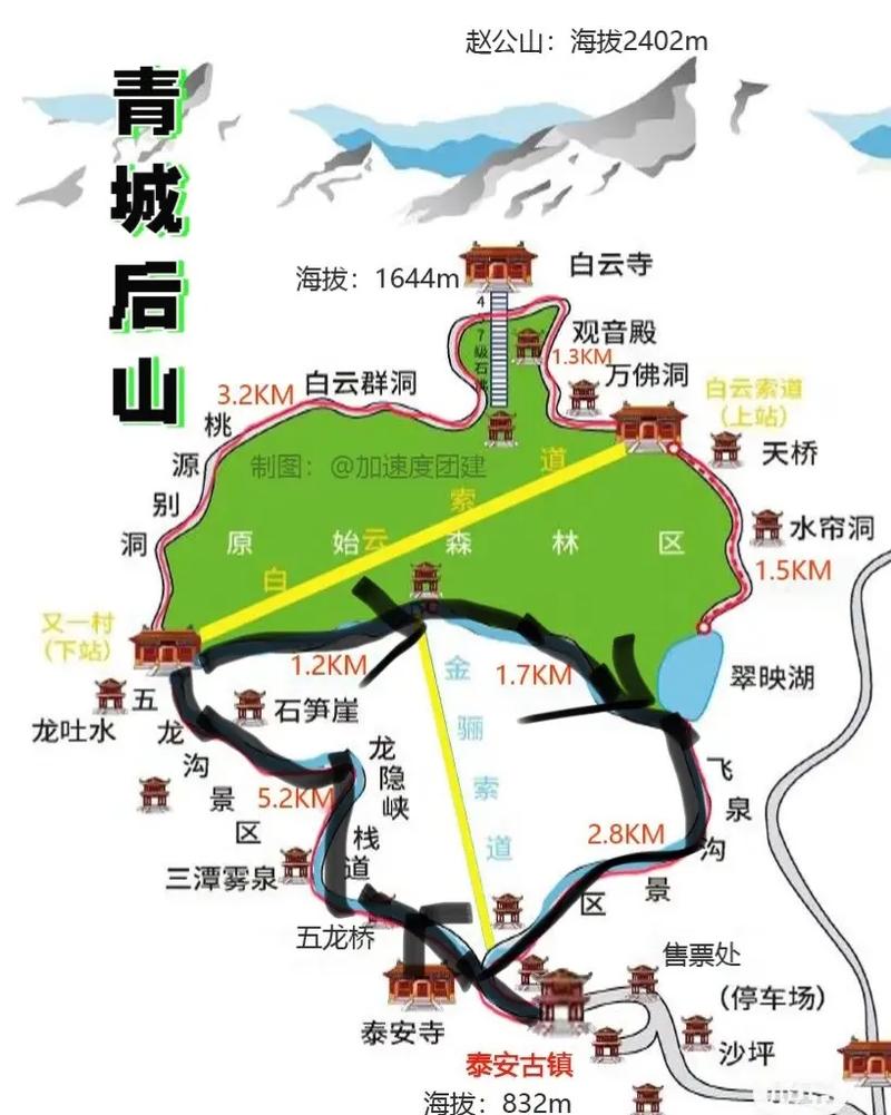 青城山景区攻略-图1