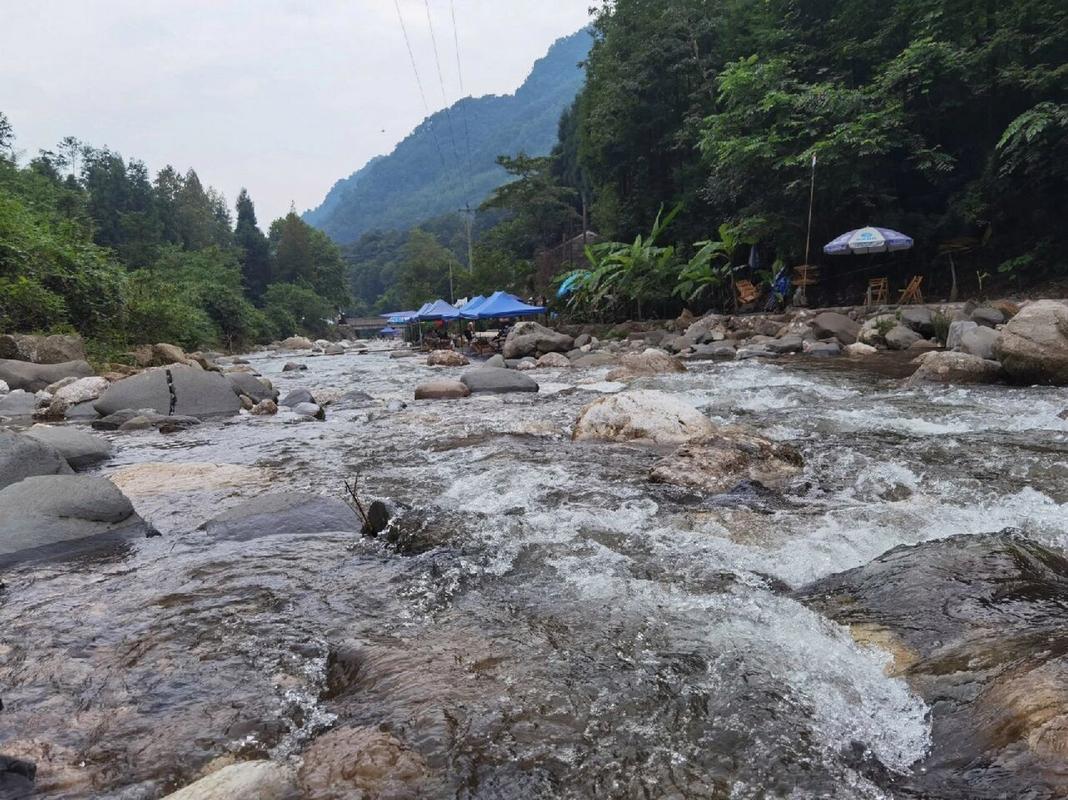 崇州九龙峡风景区-图3