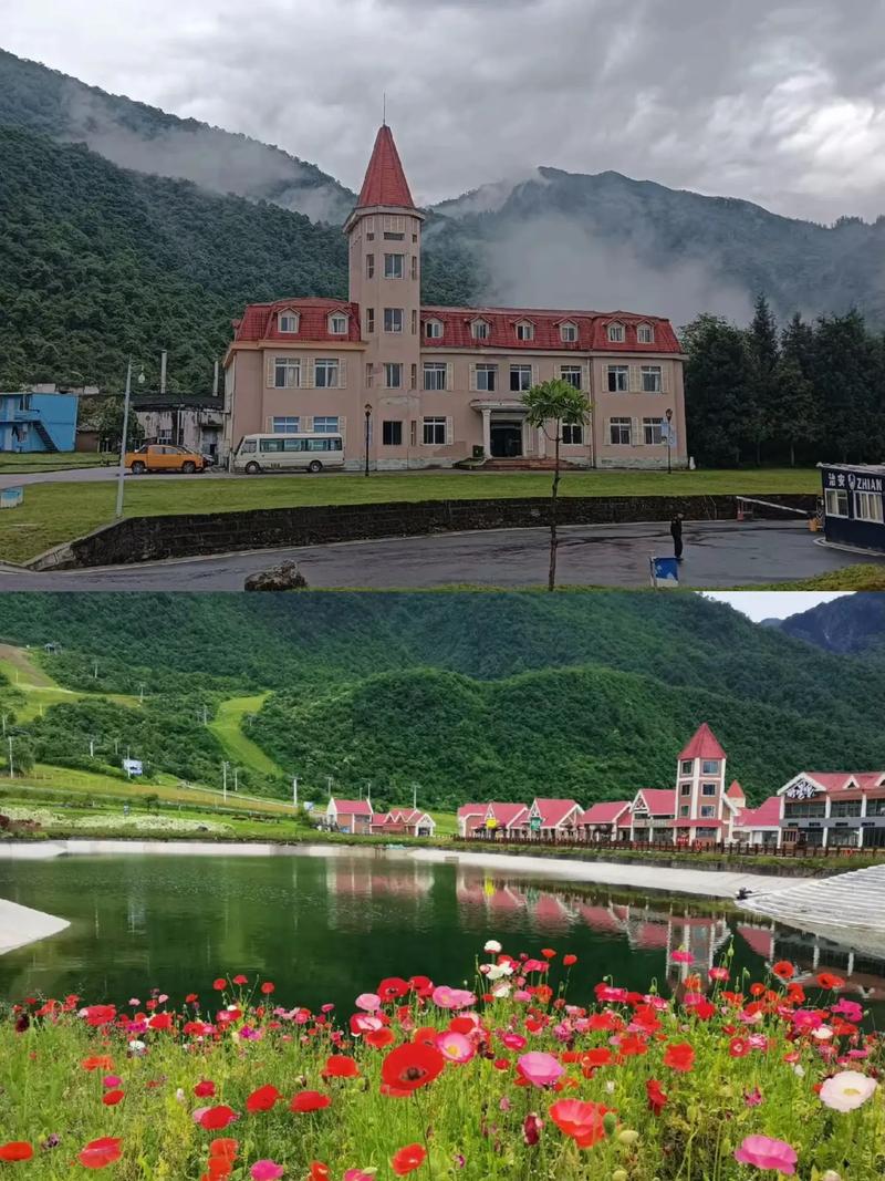 西岭雪山景区内的酒店-图3