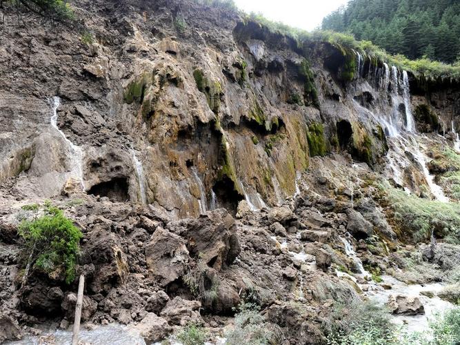 九寨沟地震后风景区-图2