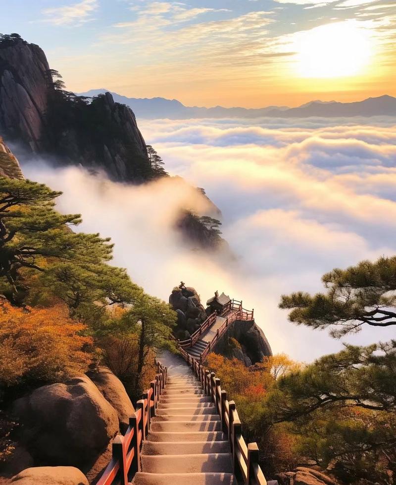 闻名中外的黄山风景区-图1