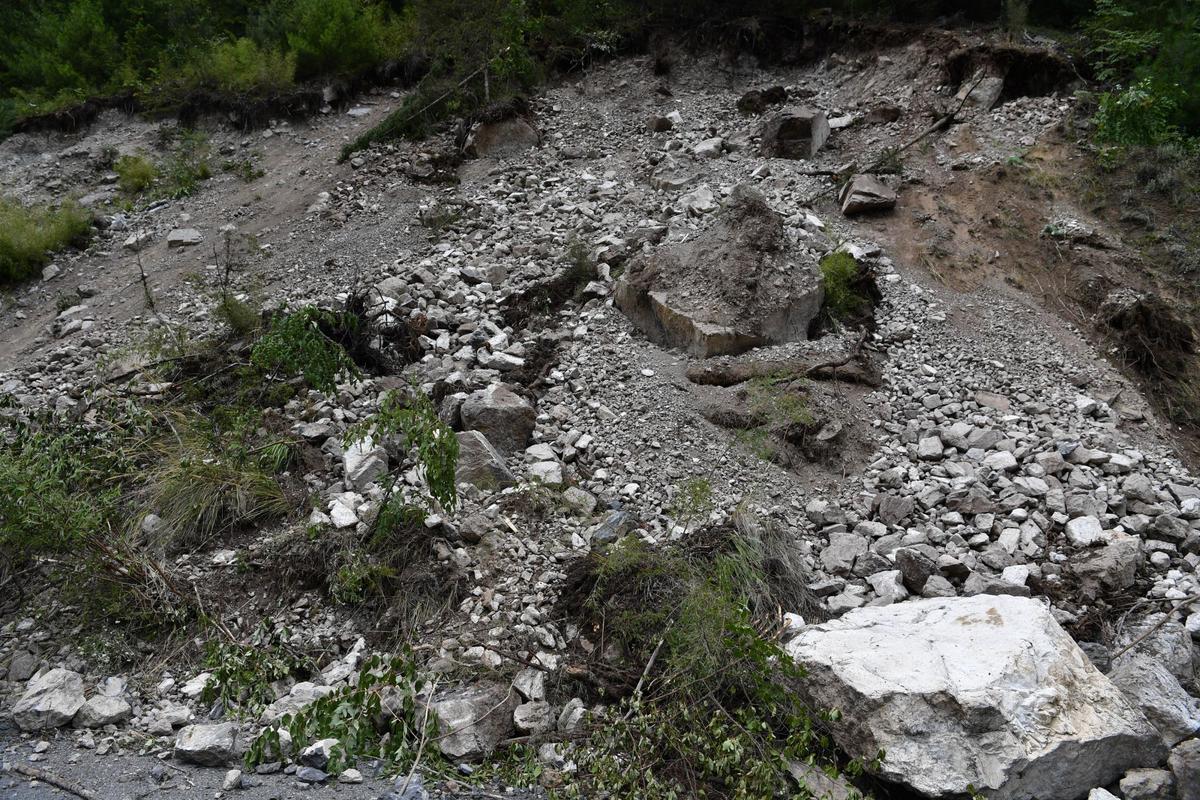 九寨沟景区地震后图片-图1