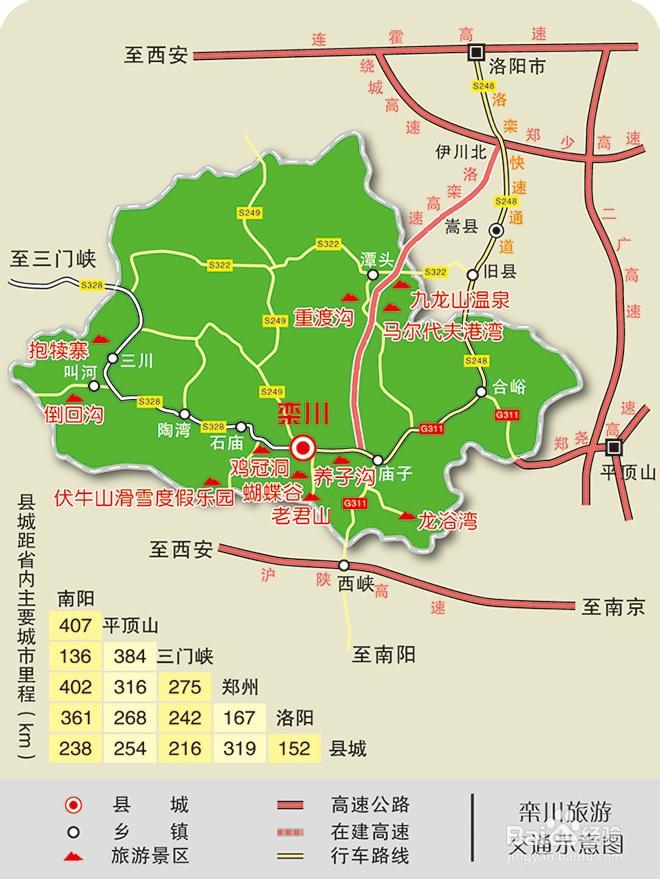 栾川景区地图-图2