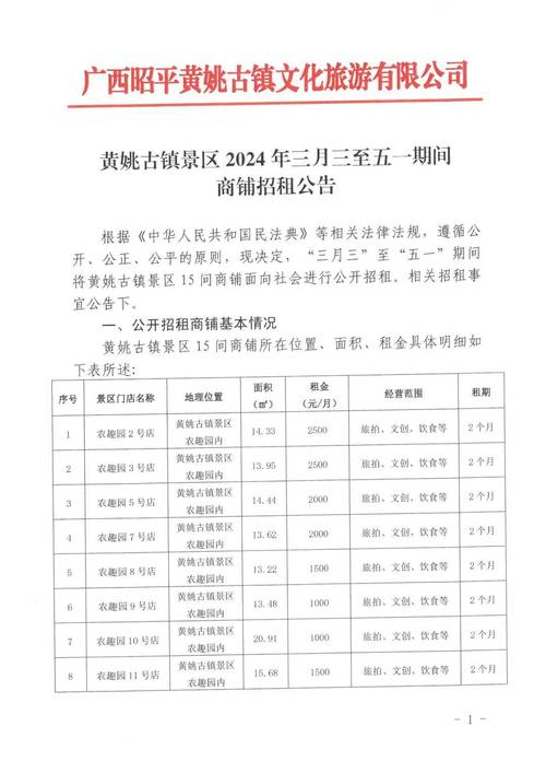 全国景区项目招租公告-图2