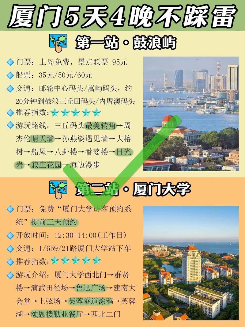 如何制定一份完美的厦门旅游攻略？-图1