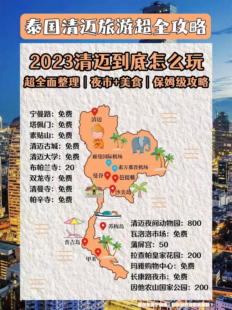 清迈旅游攻略，如何规划一次完美的清迈之旅？-图3