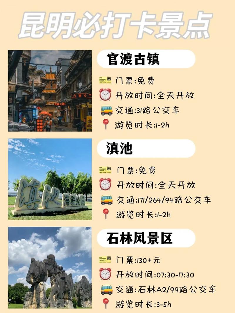 昆明市旅游攻略，如何规划一次完美的旅行？-图3