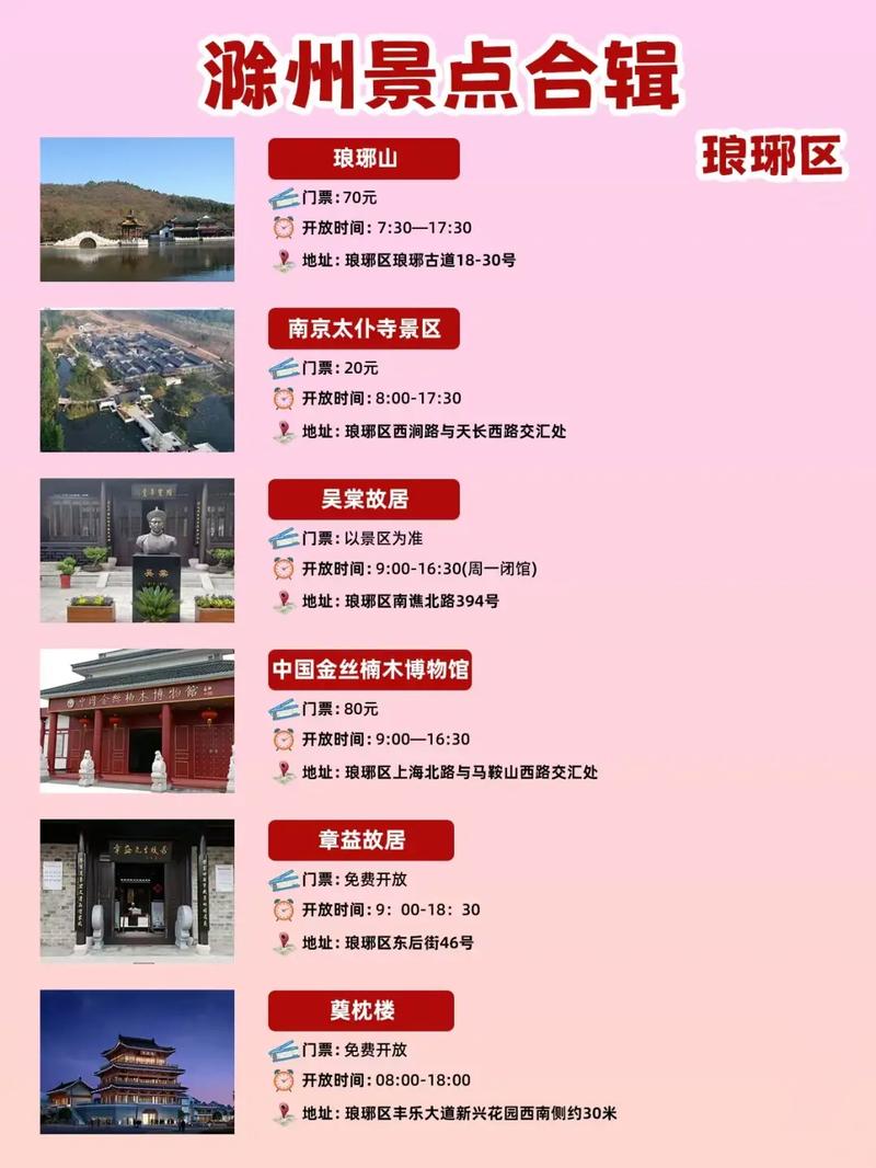 滁州有哪些值得一游的旅游景点？求详细攻略！-图1