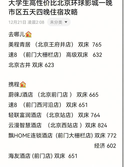 北京旅游住宿攻略大全，如何选择最适合你的住宿？-图2