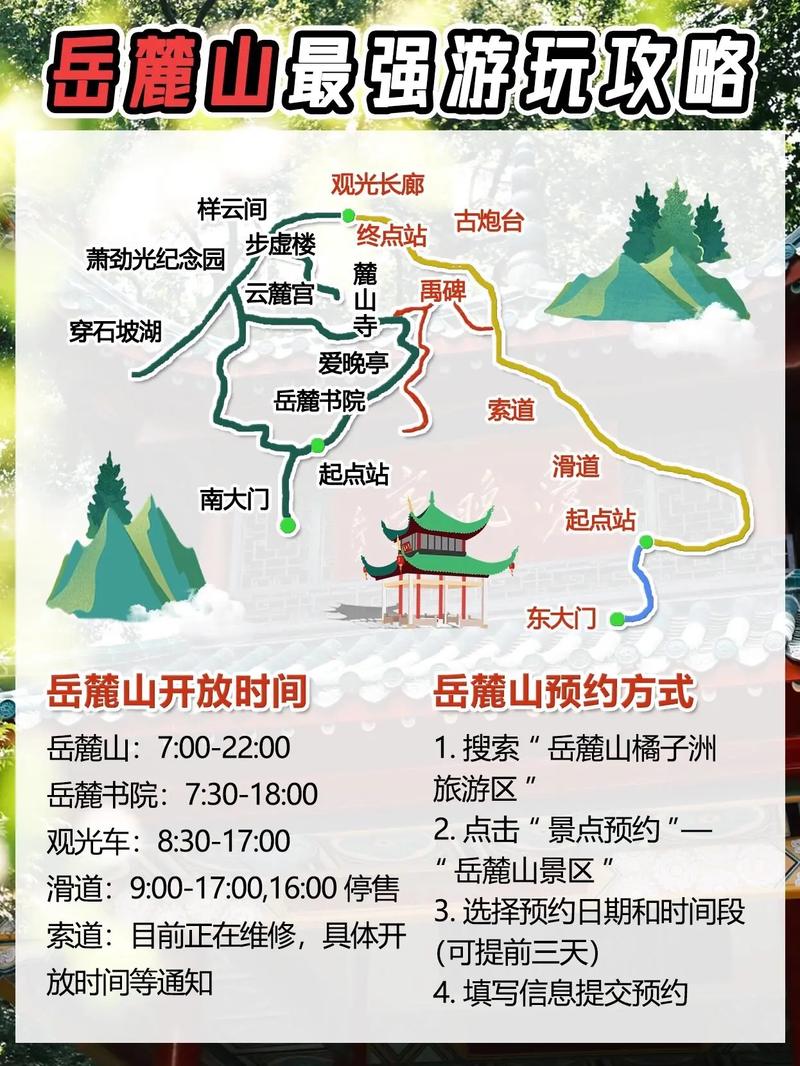 岳麓山旅游攻略，如何规划一次完美的行程？-图1