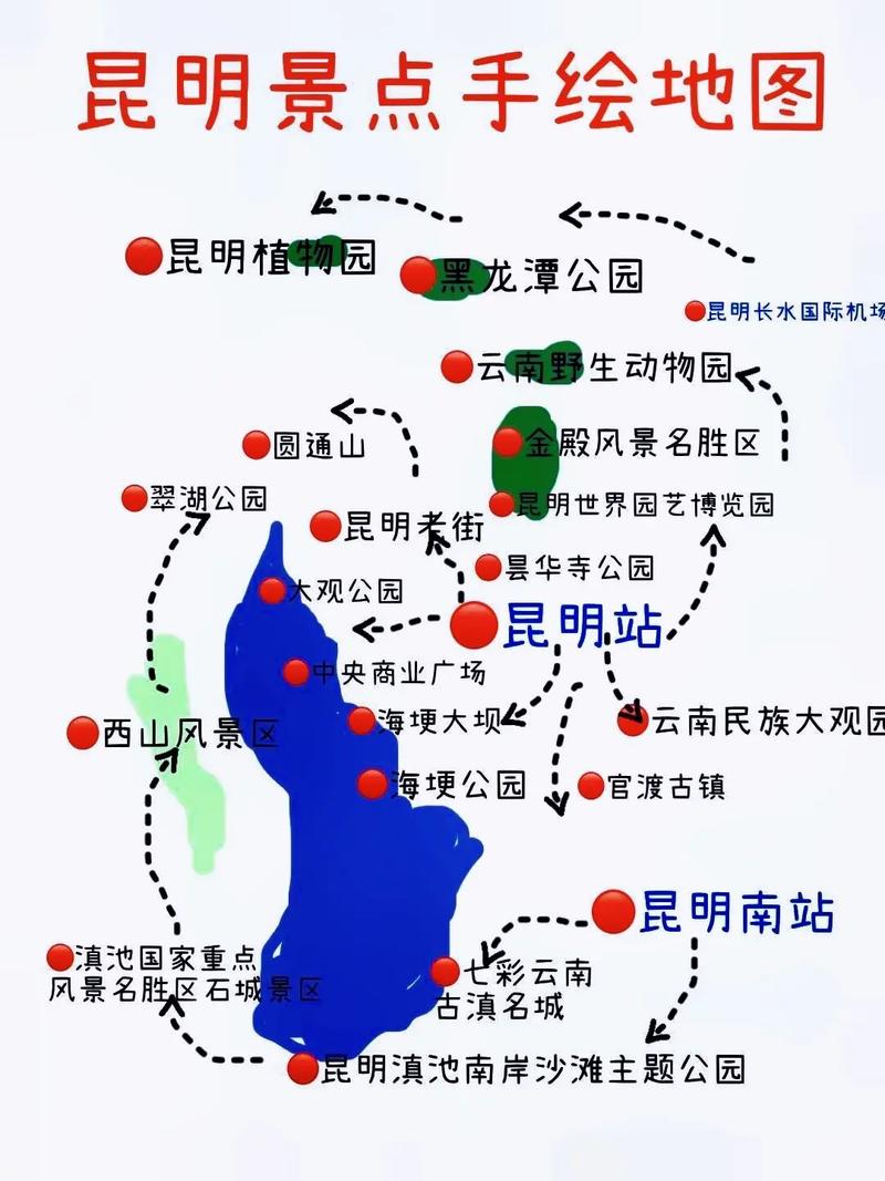 云南昆明自由行，有哪些必游景点和路线推荐？-图2