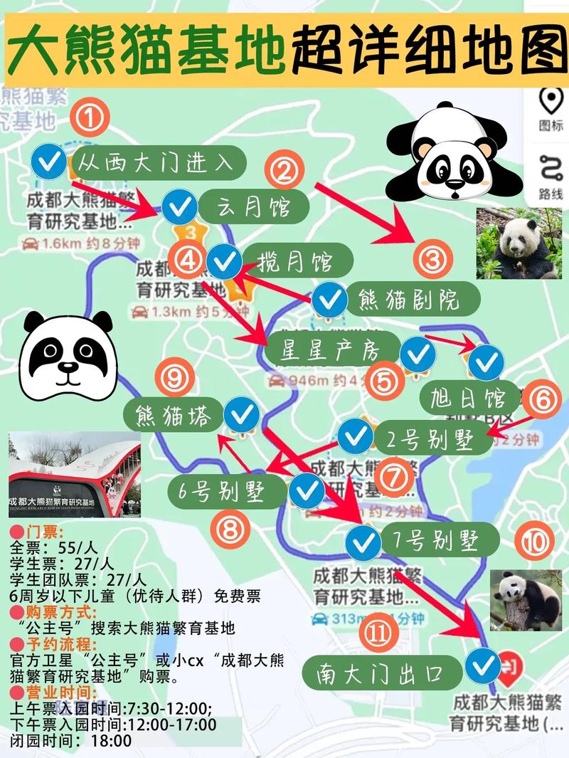 如何规划一次完美的大熊猫基地之旅？-图1