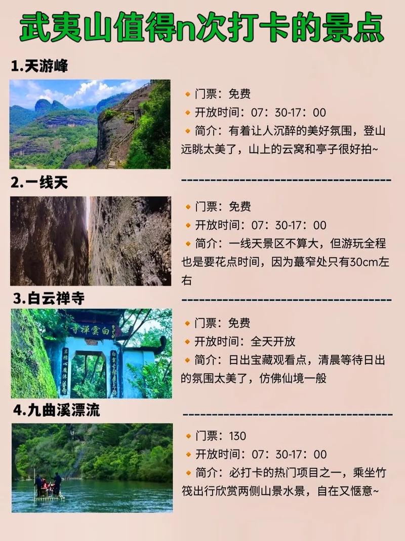 福建武夷山旅游攻略，如何玩转这座美丽的山水之城？-图1