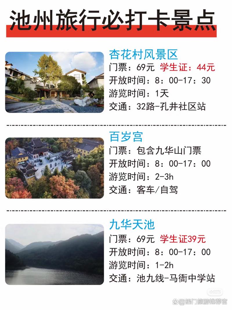 池州旅游攻略，探索这座美丽城市的最佳路线和景点是什么？-图2