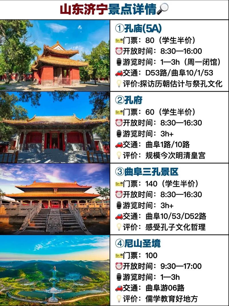 探索济宁，一份详尽的旅游攻略能带你发现哪些隐藏的宝藏？-图2