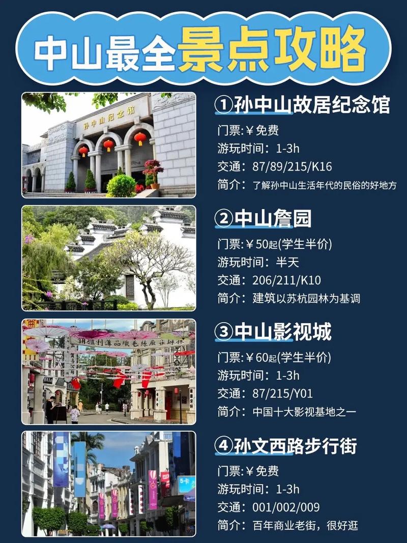 中山市旅游攻略，如何玩转这座历史与现代交融的城市？-图3