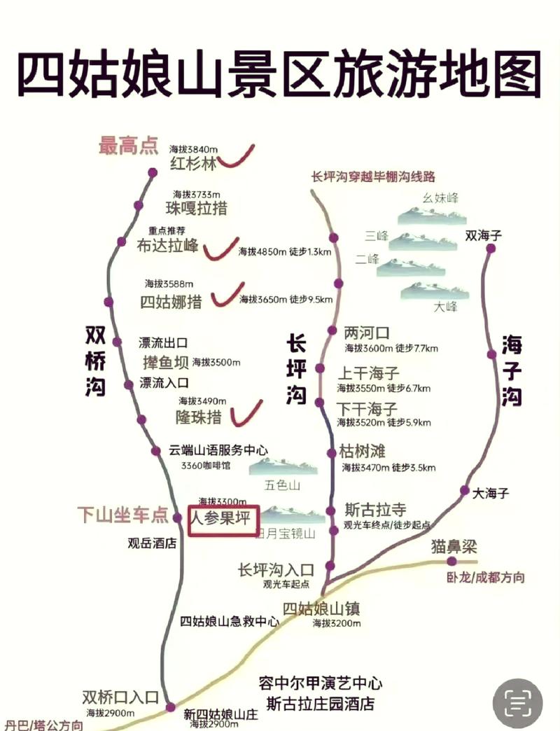 成都四姑娘山旅游攻略，如何规划一次完美的探险之旅？-图1