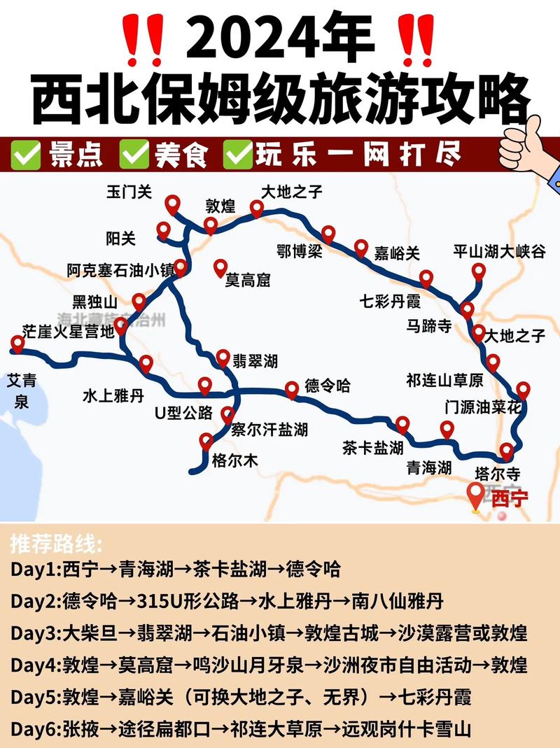 甘肃青海旅游攻略，如何规划一次完美的西北之旅？-图3