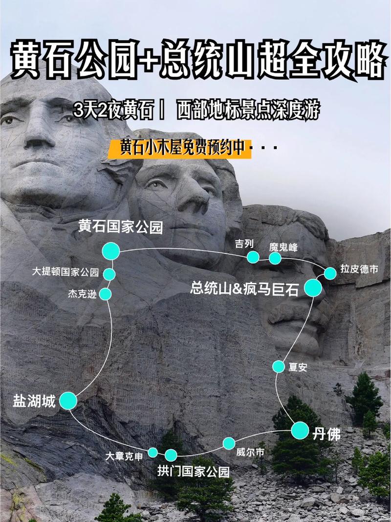 黄石公园旅游攻略，如何规划一次完美的旅行体验？-图1