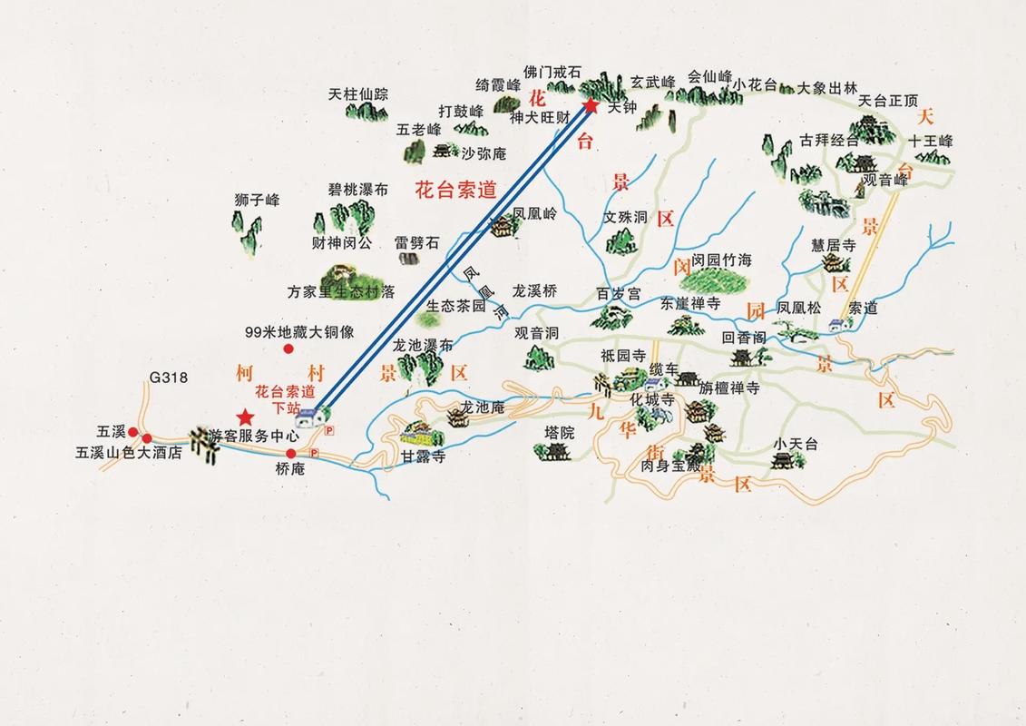 九华山旅游攻略路线图，如何规划最佳行程？-图3