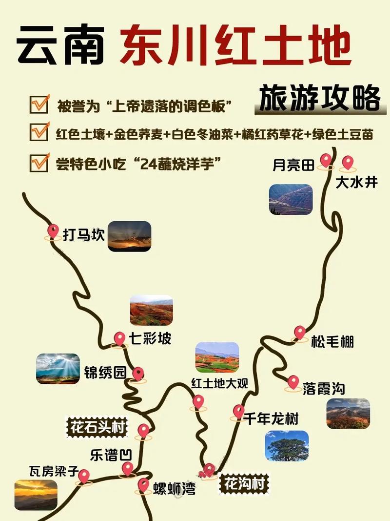 云南东川红土地有哪些必游景点和实用旅游攻略？-图1