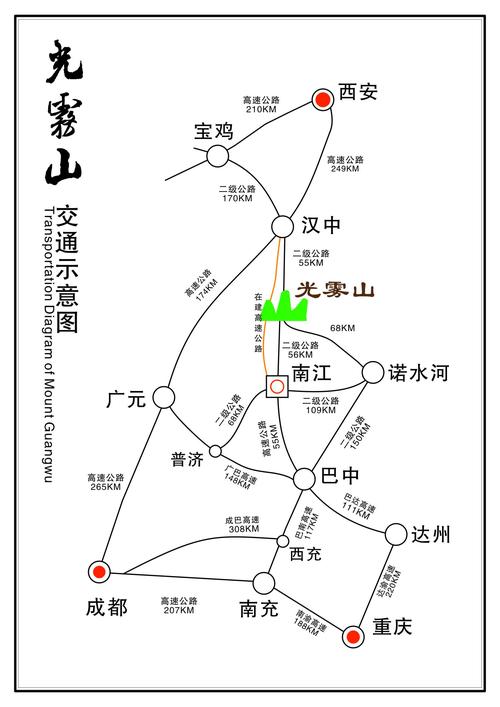 光雾山旅游路线图攻略，如何规划最佳行程？-图3