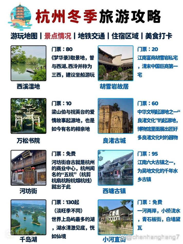 冬天去杭州旅游，有哪些必去景点和实用攻略？-图2