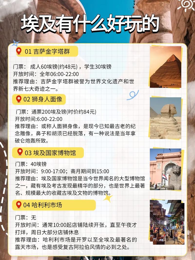 开罗旅游攻略，如何规划一次完美的埃及之旅？-图3