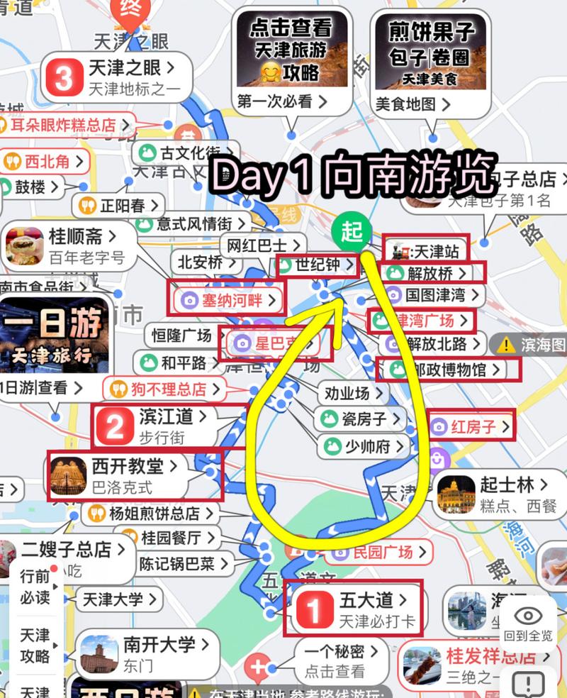 天津旅游攻略2天，如何在短短两天内玩转天津？-图1