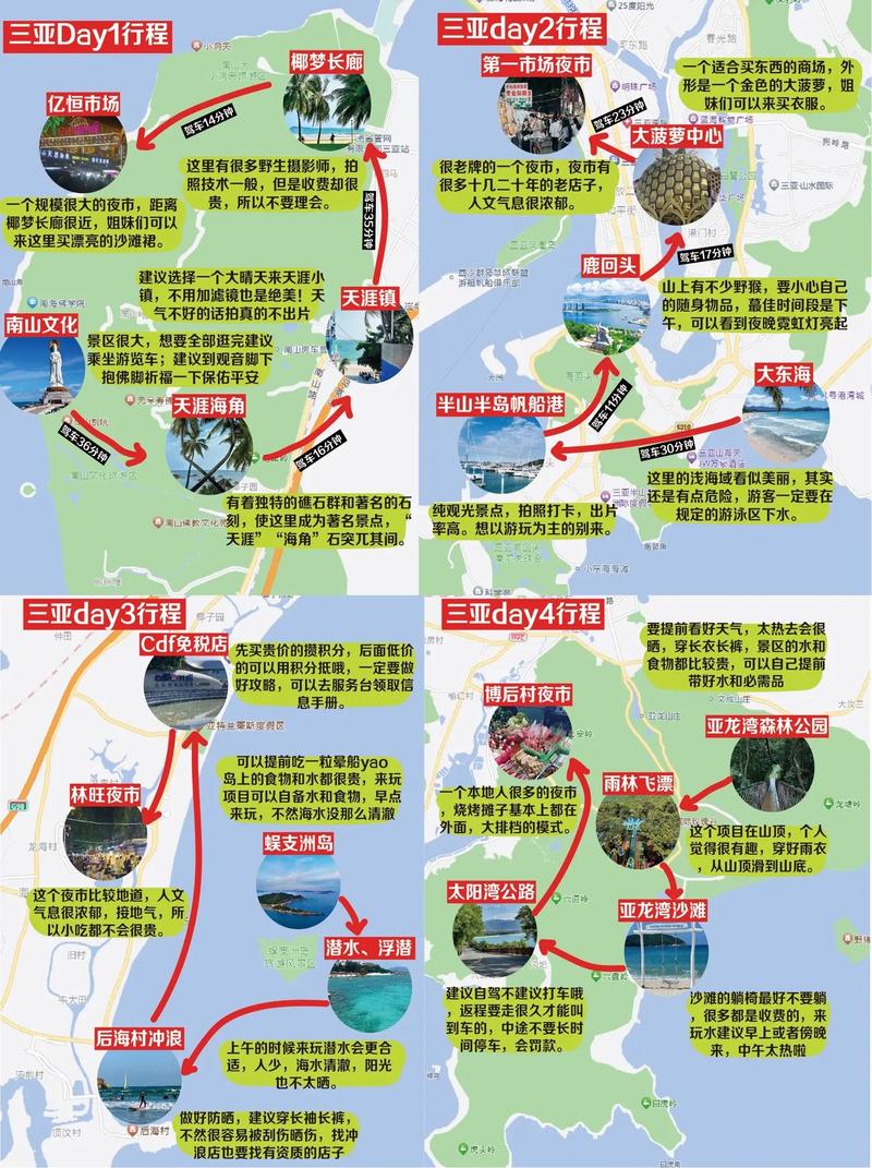 海南四天旅游攻略，如何规划才能尽享海岛风情？-图2