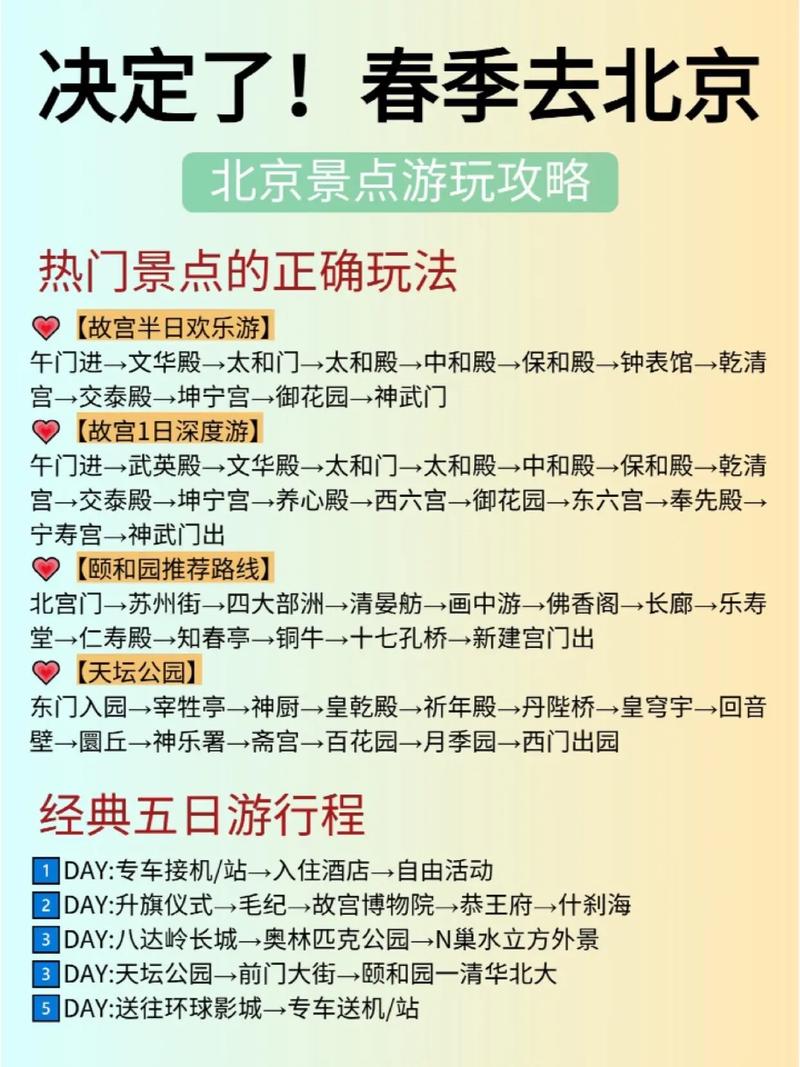 北京春季旅游攻略，如何玩转京城春色？-图2