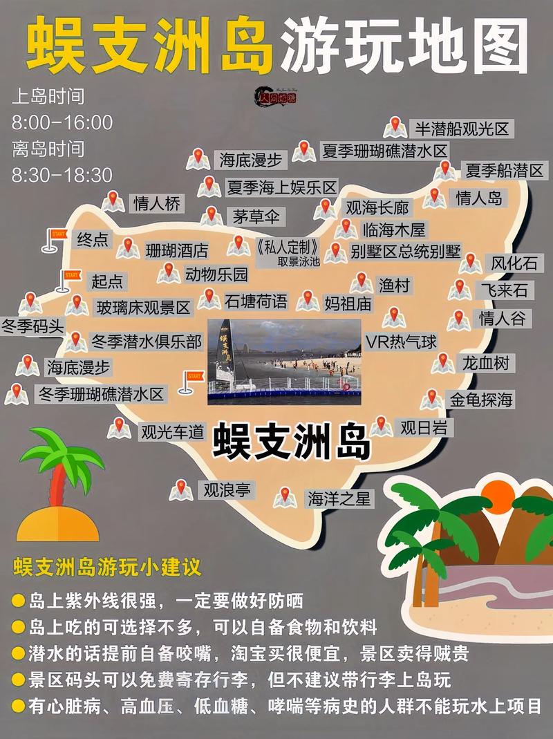 蜈支洲岛旅游攻略，三亚之旅必知哪些要点？-图1