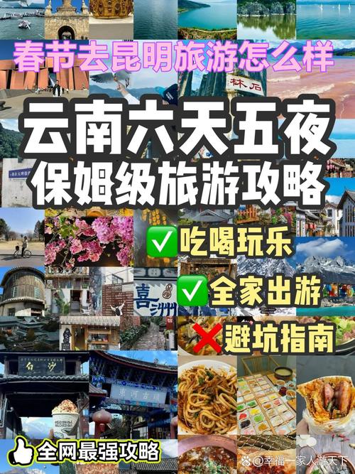 昆明春节旅游攻略，如何玩转春城，体验地道年味？-图3