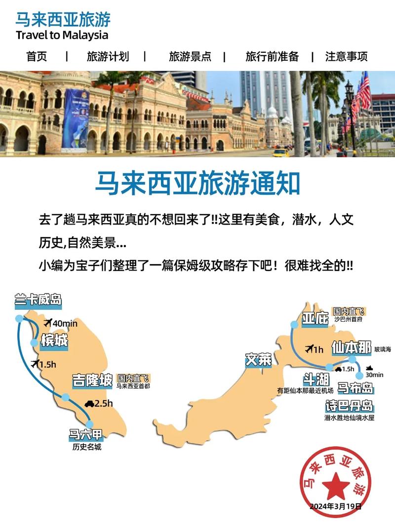 去马来西亚旅游攻略，如何规划一次完美的马来西亚之旅？-图3