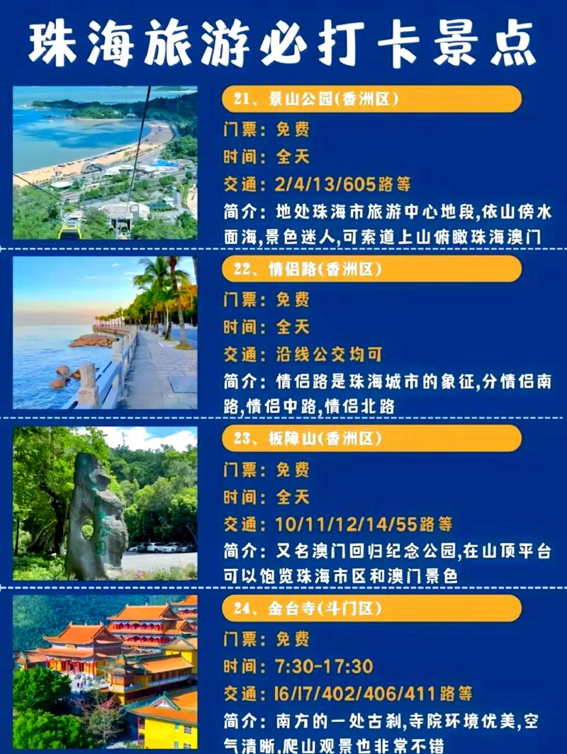 珠海二日游攻略，如何玩转这座海滨城市？-图1