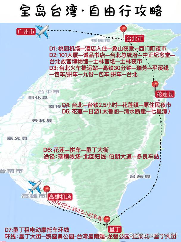 探索台湾花莲，一份详尽的旅游攻略，你准备好了吗？-图3