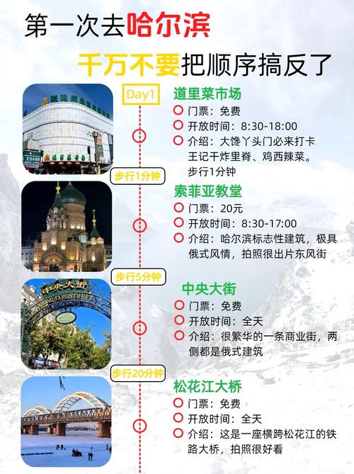 哈尔滨7月旅游攻略，探索夏日冰城的魅力，你准备好了吗？-图1