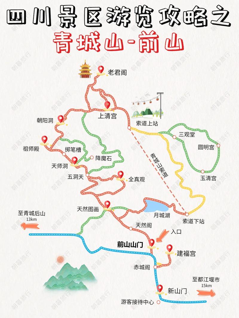 四川青城山旅游攻略，如何玩转这座道教名山？-图2