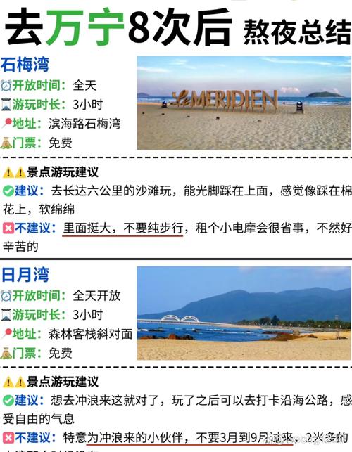 万宁石梅湾旅游攻略，如何规划一次完美的旅行体验？-图1