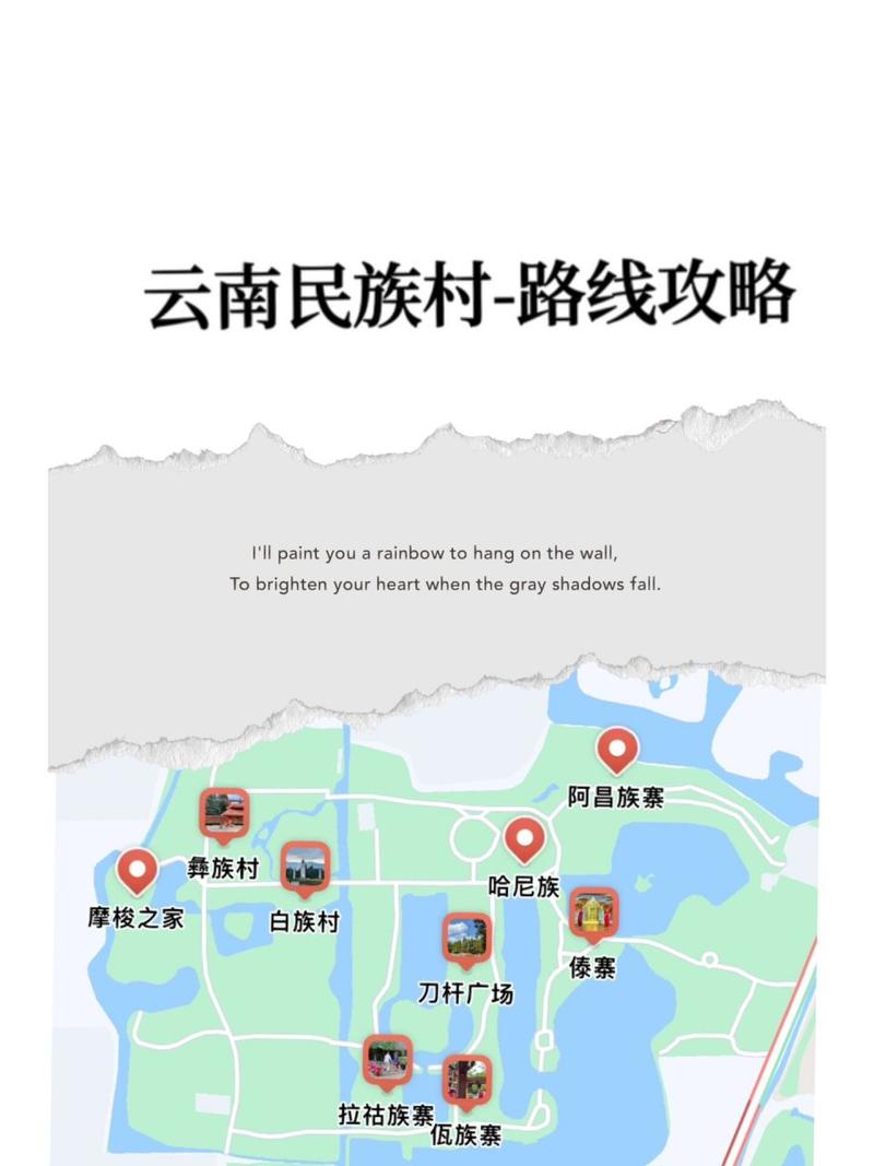 昆明民族村旅游攻略，如何玩转多彩民族文化之旅？-图1