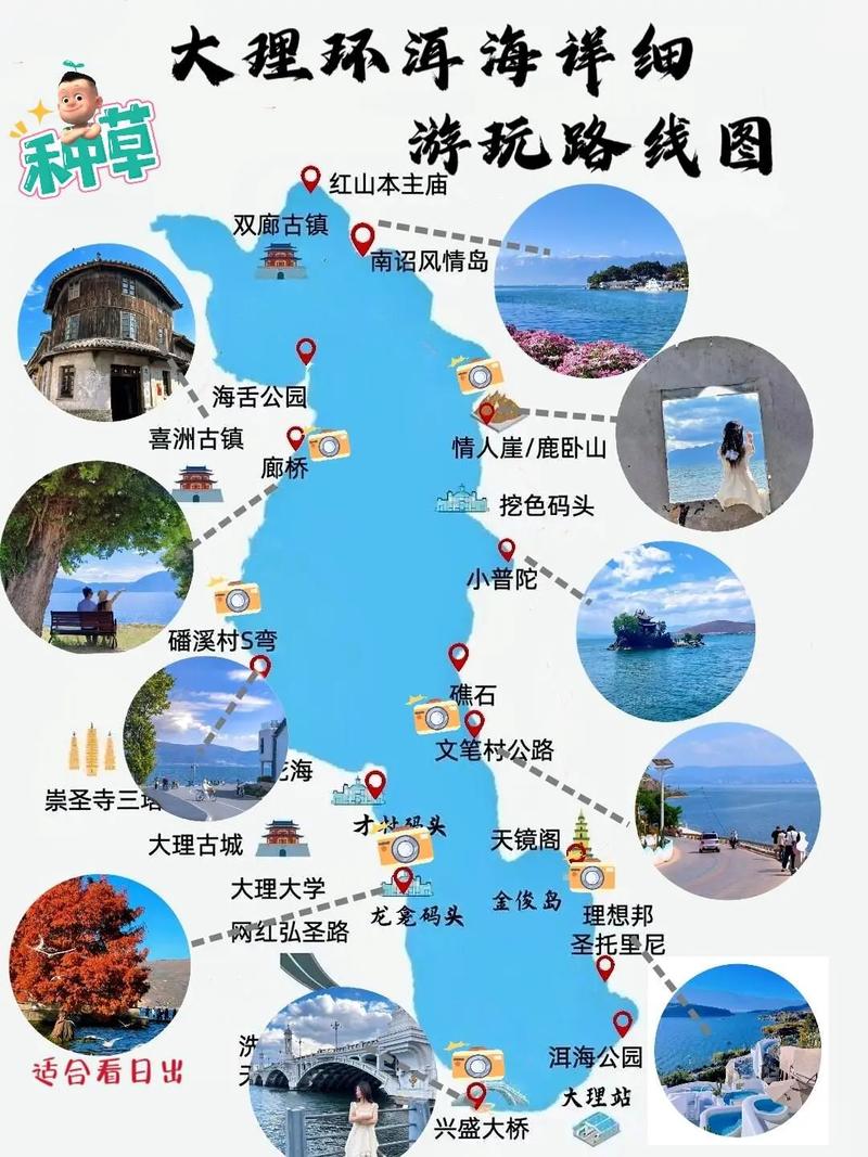 云南大理洱海旅游攻略，如何玩转这片美丽的湖泊？-图2