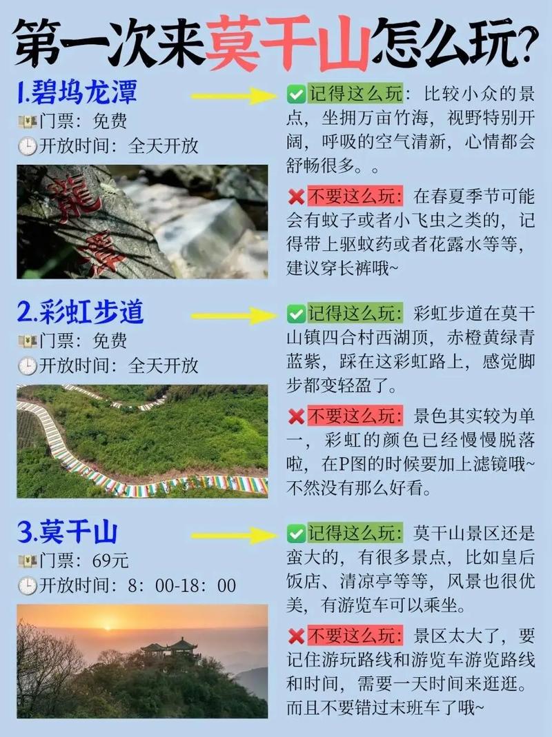 南京到莫干山旅游攻略，如何规划一次完美的行程？-图2