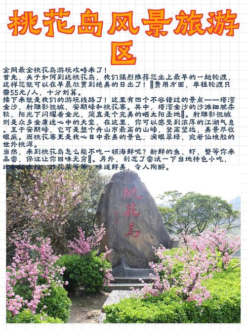 浙江桃花岛旅游攻略，如何玩转这座美丽的岛屿？-图3