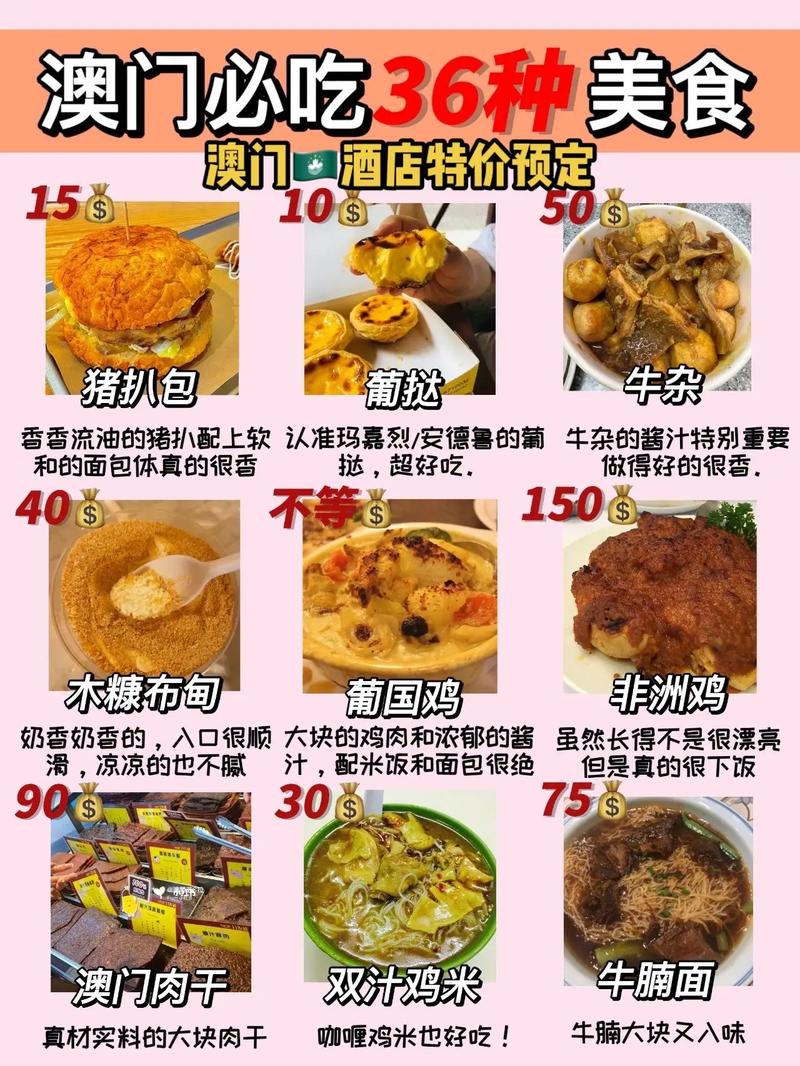 澳门美食旅游攻略，如何尽享这座美食天堂的魅力？-图2