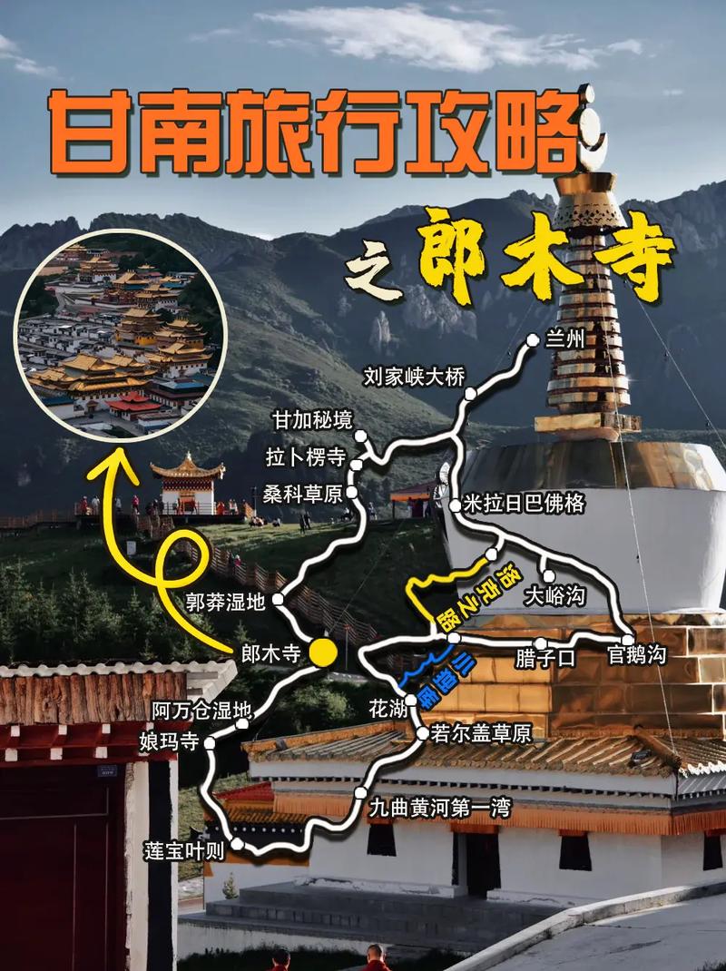 甘南郎木寺旅游攻略，如何规划一次完美的旅行体验？-图2