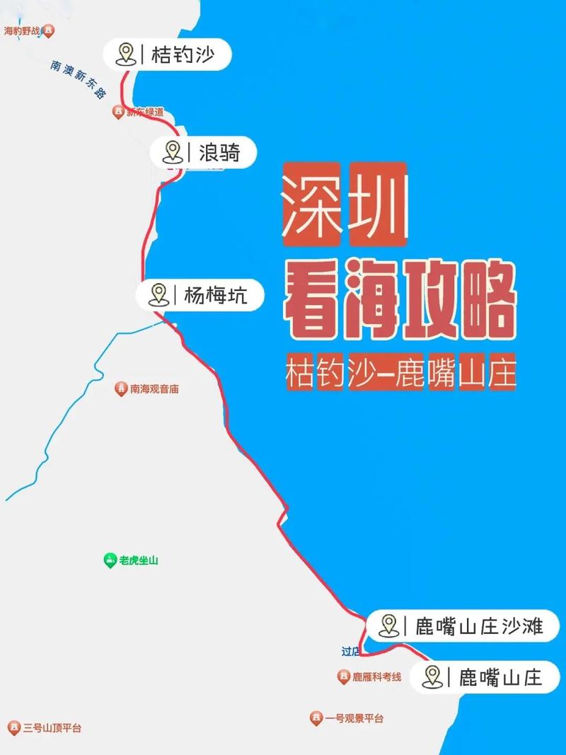 深圳桔钓沙旅游攻略，如何规划一次完美的海滨之旅？-图3