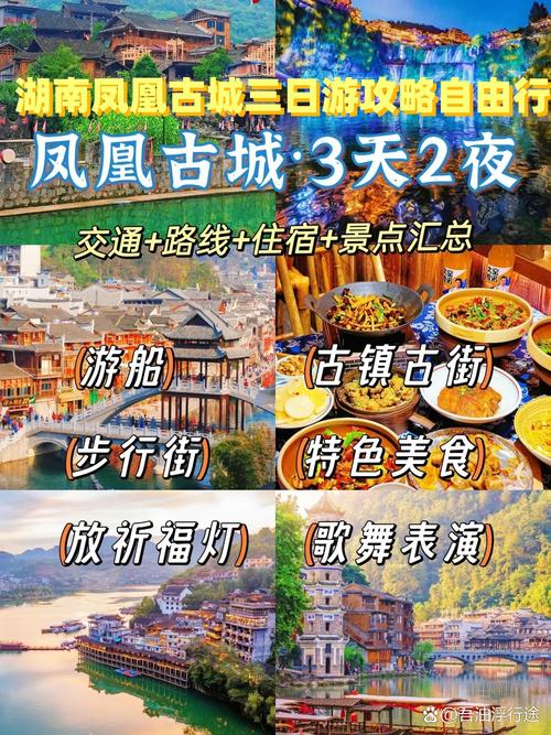 凤凰古城自由行旅游攻略，如何规划一次完美的旅行体验？-图1