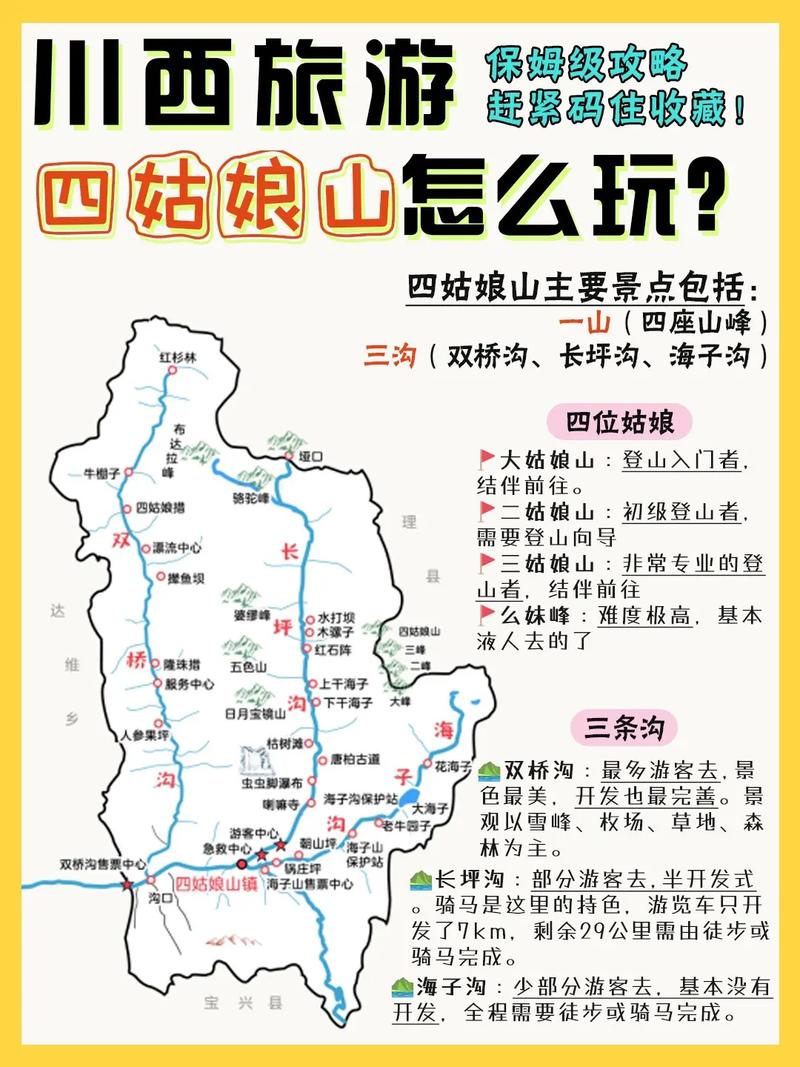 四姑娘山两天游，如何规划最佳旅游攻略？-图3